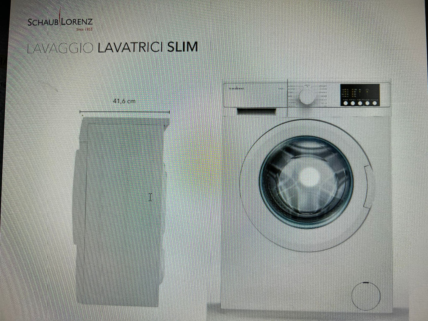 Lavatrice schaub Lorenz