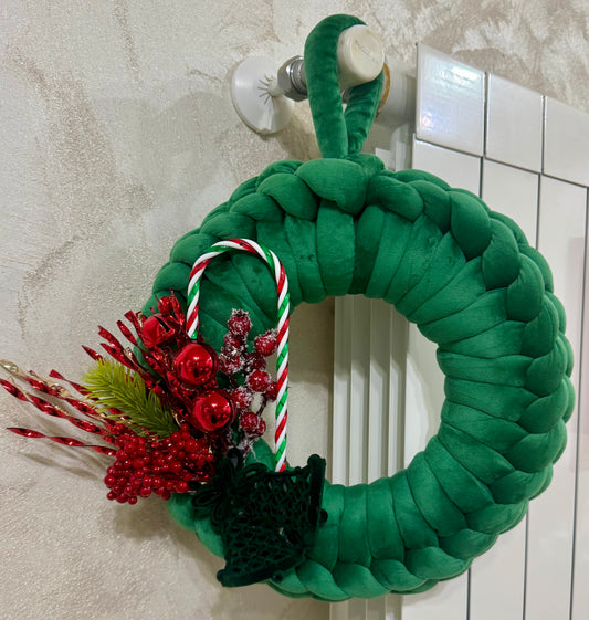 Ghirlanda fuori porta verde