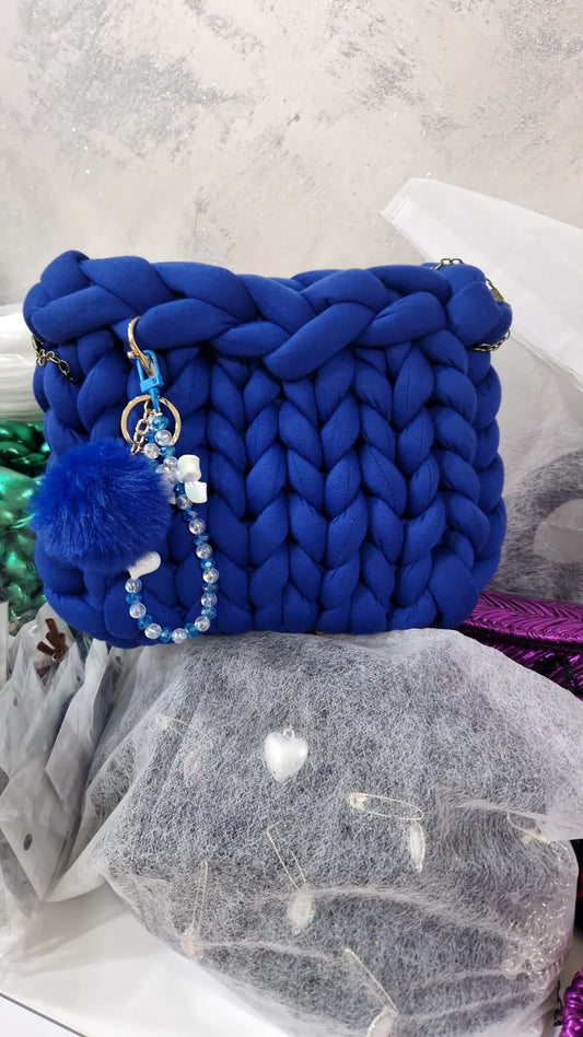 Borsa blu