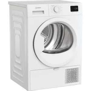 ASCIUGATRICE INDESIT C YD 102D WW IT Pompa di calore, 10 kg, profondità 607 mm, Bianco, Classe E