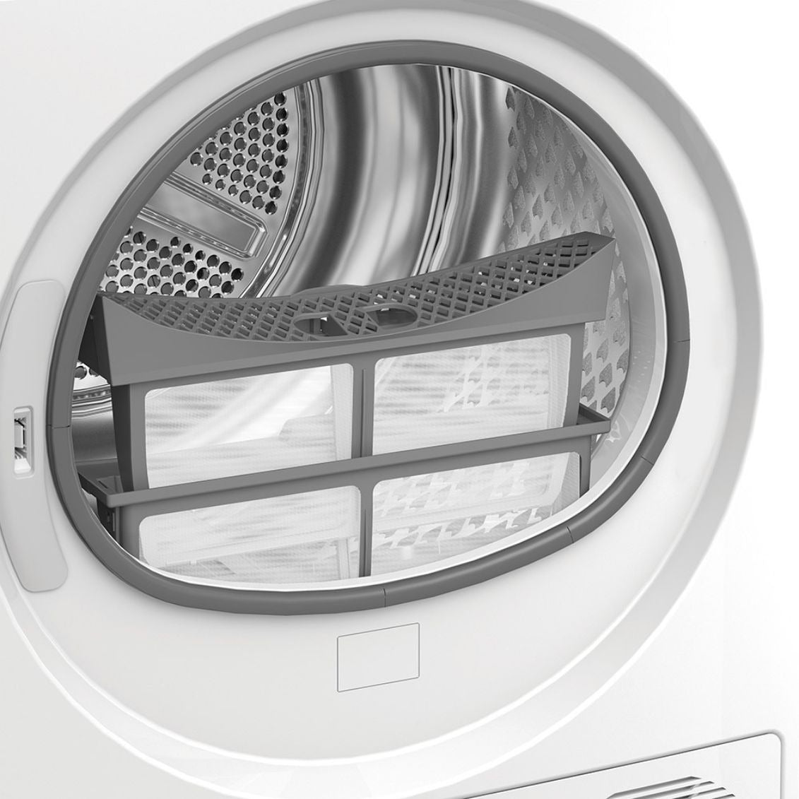 ASCIUGATRICE INDESIT C YD 102D WW IT Pompa di calore, 10 kg, profondità 607 mm, Bianco, Classe E